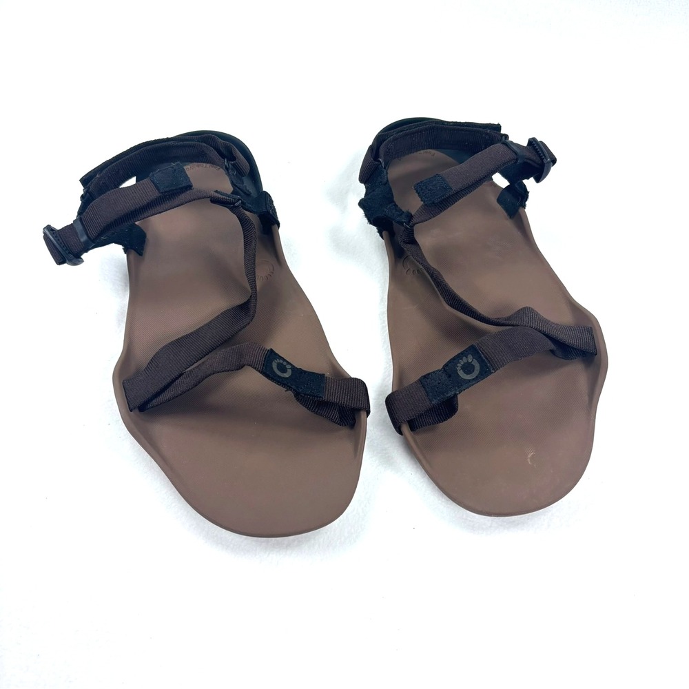 Xero Shoes Z-Trek Mens 14 Sandals Shoes Brown Barefoot Minimalist Packable Sport